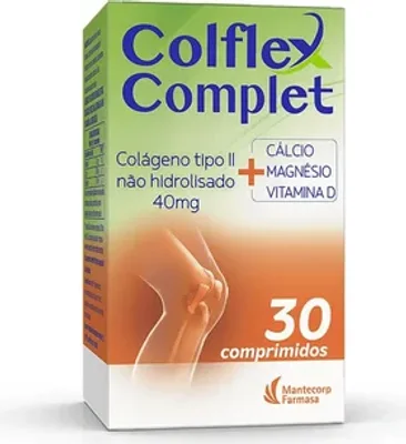 Colflex Complet, caixa com 30 comprimidos